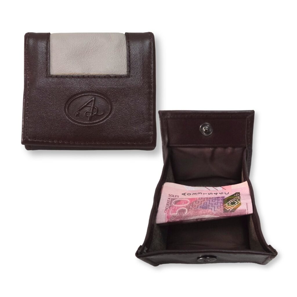 MONEDERO DE CUERO MR04