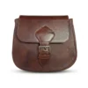 CARTERA CUERO-CA01-MARRON-CUERO GENUINO DAMA-FRONTAL CARTERA CUERO-CA01-MARRON-CUERO GENUINO DAMA-FRONTAL