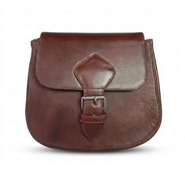 CARTERA CUERO-CA01-MARRON-CUERO GENUINO DAMA-FRONTAL CARTERA CUERO-CA01-MARRON-CUERO GENUINO DAMA-FRONTAL