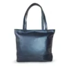 CARTERA DE CUERO-DAMA-CA05-AZUL METALICO CARTERA DE CUERO-DAMA-CA05-AZUL METALICO