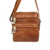 morral de cuero color camel ML03 V2 morral de cuero color camel ML03 V2