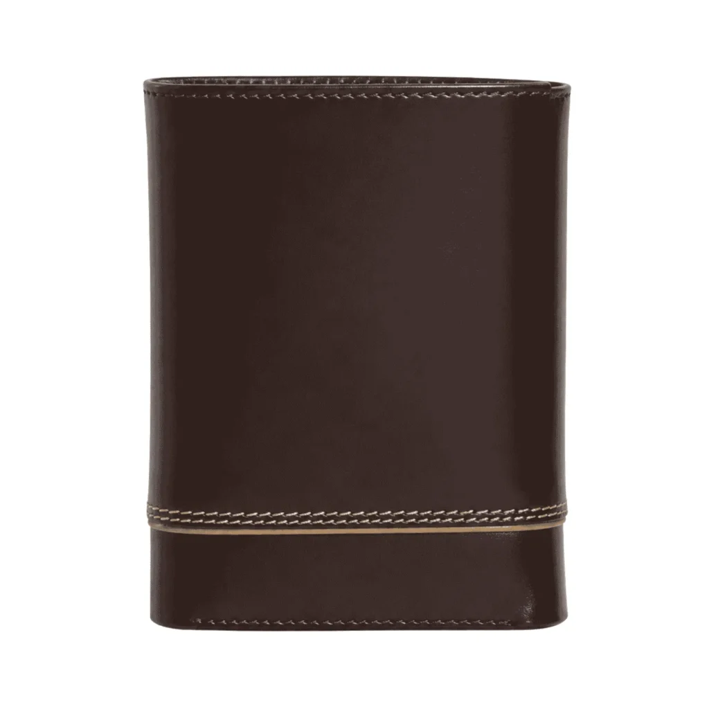 BILLETERA DE CUERO - BC18 MARRON