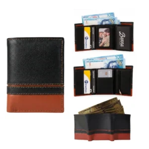 BC08 BILLLETERA DE HOMBRE CUERO
